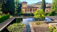 Alhambra, Granada, Andalusien, Spanien.