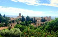 Blick auf die Alhambra vom 