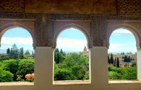 Alhambra Palast, Granada, Andalusien, Spanien.