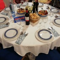 Der Tisch ist gedeckt