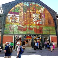 Die Markthalle in Malaga