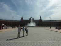 An diesem Teil des Platzes gab es allerdings nur wenig Schatten