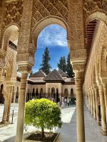 in der Alhambra - Löwenhof