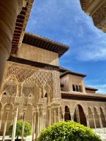 in der Alhambra - Löwenhof