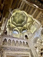 Cordoba - in der Mezquita - der Mihrab