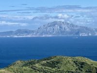 die engste Stelle bei Tarifa - nur 14km bis Afrika