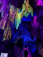 Gibraltar - St. Michael's cave lightshow