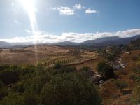 Blick von Ronda auf die andalusische Landschaft 