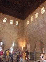 Der größte Saal der Alcazar der Alhambra