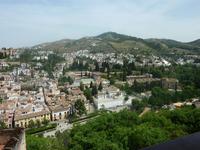 Vom Balkon aus genossen wir den Ausblick auf die Landschaft