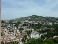 Vor allem der Albaicin war von hier aus wunderbar zu sehen