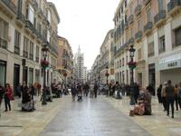 Fußgängerzone in Malaga