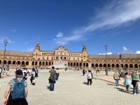 Spanien, Sevilla, Plaza de España 
