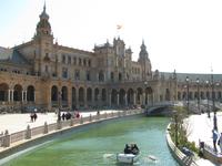 Plaza de Espana in Sevilla