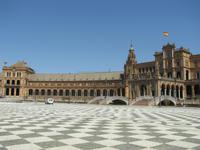 Plaza de Espana in Sevilla