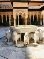 Spanien, Alhambra, Löwenhof