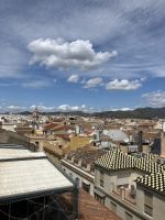 Spanien, Malaga, Dachterrasse Hotel Molina Lario
