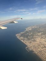 Anflug auf Malaga