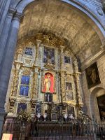 Spanien, Malaga, Retabel in der Kathedrale 