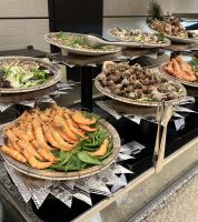 Spanien, Hotel Royal Hideway Sancti Petri, Ausschnitt vom Abendbuffet Seafood