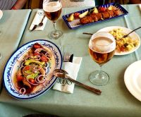 Mittagspause! Granada. Rundreise Andalusien - der Zauber Spaniens