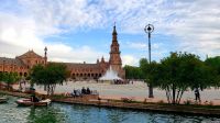 Plaza España, Sevilla. Rundreise Andalusien - der Zauber Spaniens