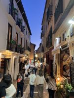 Spanien, Granada bei Nacht