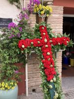Spanien, Córdoba, Vorbereitungen Fiestas de las Cruces