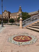 Spanien, Sevilla, Plaza de España