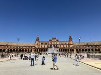 Spanien, Sevilla, Plaza de España