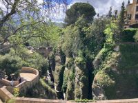 Spanien, Ronda, tolle Ausblicke auf die Schlucht