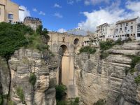 Spanien, Ronda, Blick auf die Puente Nueva