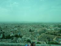 Bei der Auffahrt auf den Albaicin hatten wir nochmals einen Überblick über ganz Granada