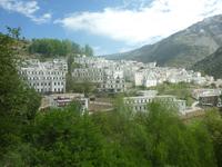 Unser erstes Ziel Trevelez ist das höchstgelegene Dorf Spaniens