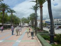 Der Balcon de Europa, diesmal in Richtung Stadt abgeknipst