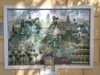 Darstellung der Jardines de Concepción in den Jardines de Concepción