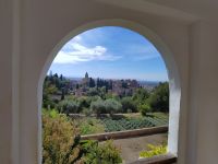 Die Gärten des Generalife, die Alhambra und Granada