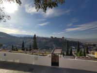 La Alhambra de Granada vom Mirador San Nicolás
