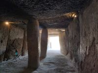 Im Dolmen de Menga, der vermutlich in der Frühen Neuzeit bewohnt wurde