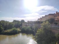 teilrekonstruierte Wassermühle am Guadalquivir in Córdoba