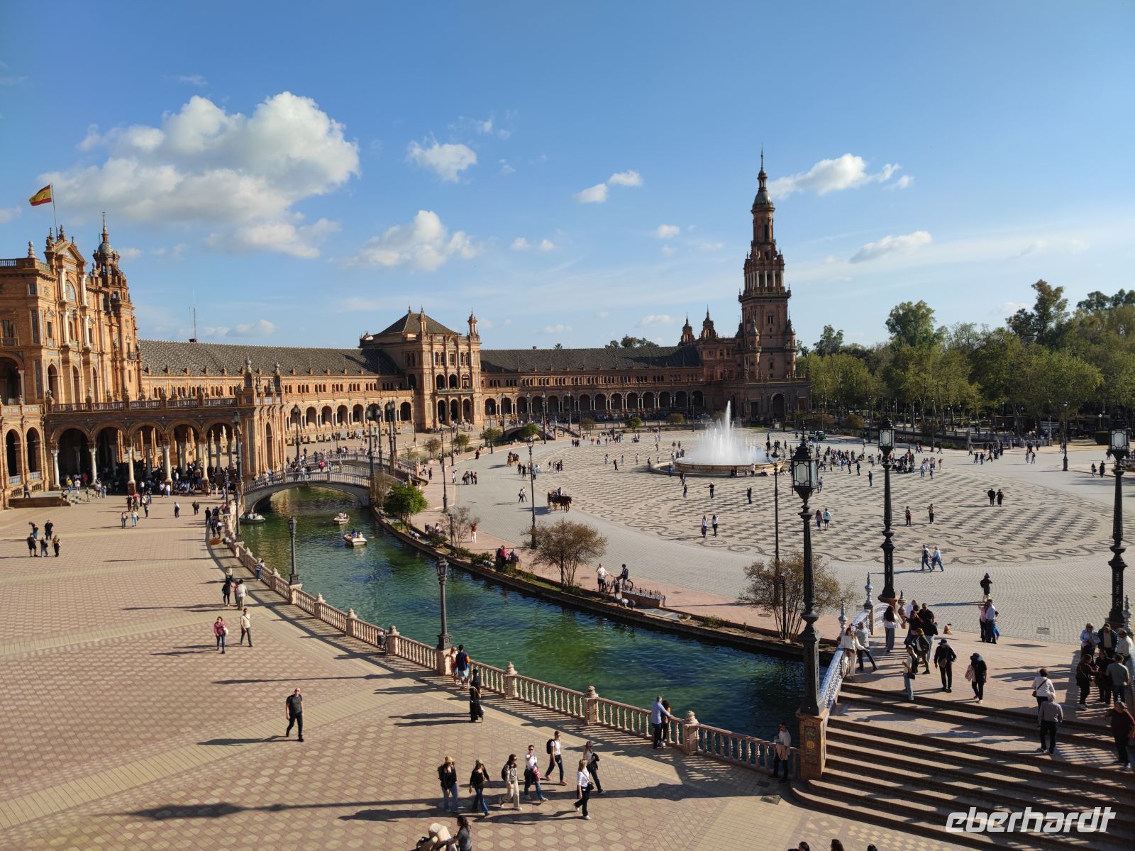 060-Sevilla Plaza de Espania &ndash; &copy;  (Eberhardt TRAVEL)