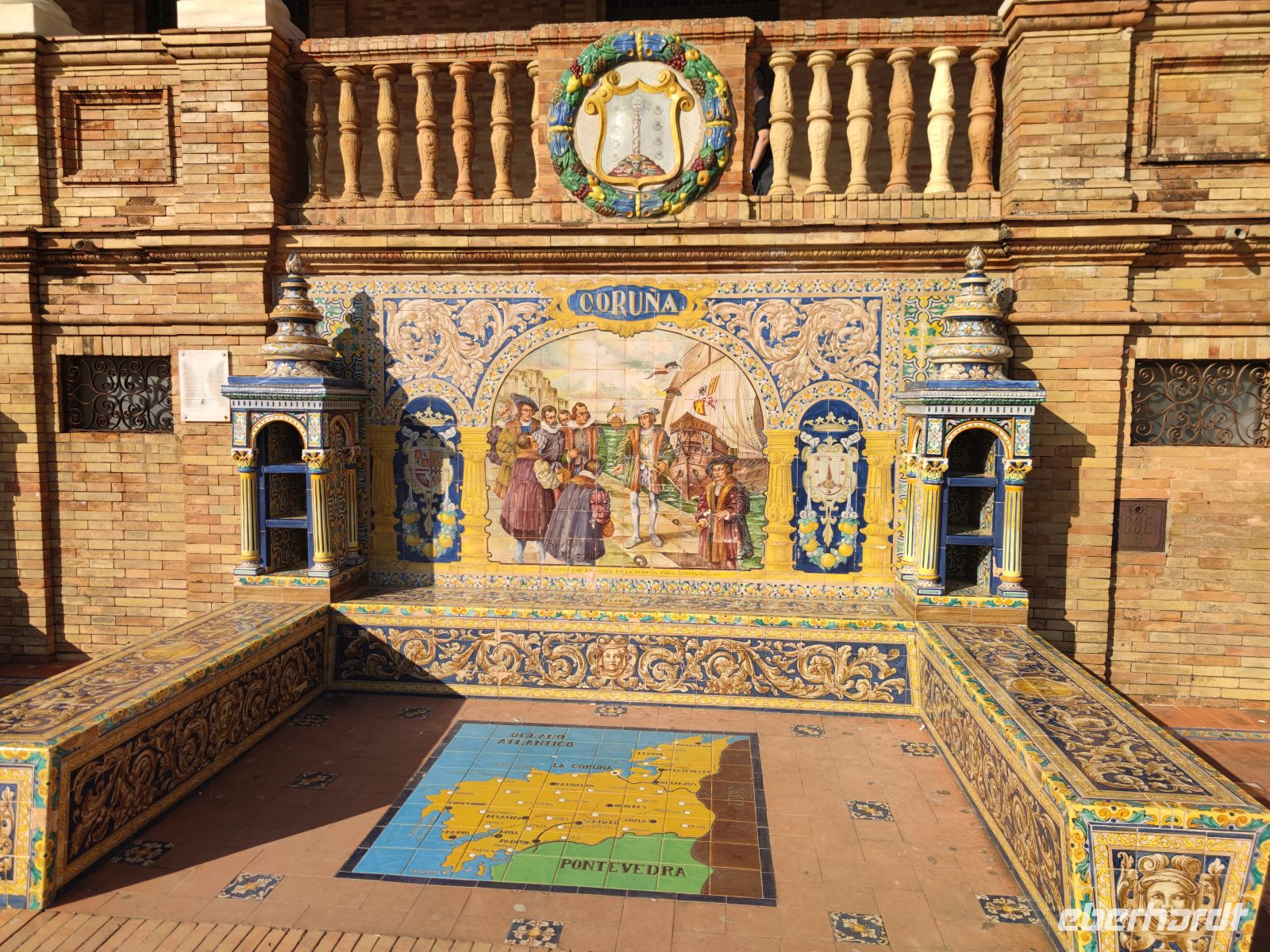 061-Sevilla Plaza de Espania &ndash; &copy;  (Eberhardt TRAVEL)