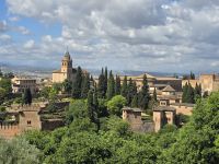 Blick vom Garten Generalife auf die Festungsanlage der Alhambra, Granada &ndash; &copy; Katrin Jähne (Eberhardt TRAVEL)