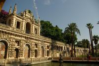Sevilla_Alcasar_Gartengalerie