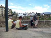 Genießen der Aussicht