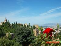 Blick auf die Alhambra