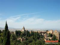 Blick auf die Alhambra