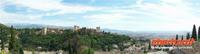 Blick auf die Alhambra vom AlbaicÃ­n