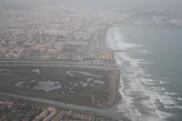 Blick auf Málaga aus der Luft