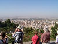 Blick auf Granada vom Albaicin-Viertel